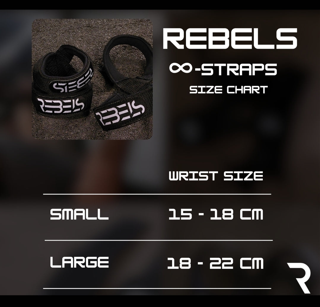 Bundle: Rebels wrist wraps + ∞-straps